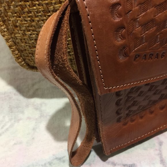 VINTAGE SADDLE LEATHER CLUTCH PURSES - Picture 11 of 11